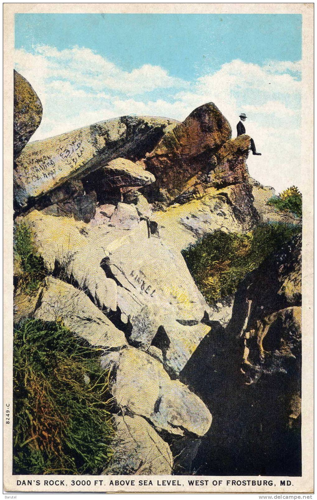 FROSTBURG (Environs) [Maryland ~ Etats Unis] - Dan´s Rock. 3000 Ft. Above Sea Level - Autres & Non Classés