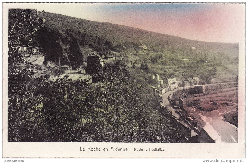 LA ROCHE  ROUTE D' HOUFFALIZE - La-Roche-en-Ardenne