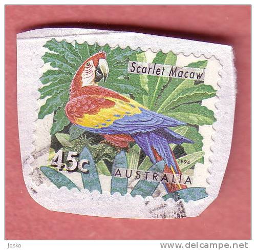 PERROQUET ( Australia - Used ) * Parrot Loro Papagei Pappagallo Papegaai Parrots Perroquets Loros Papagein Bird Oiseau * - Parrots