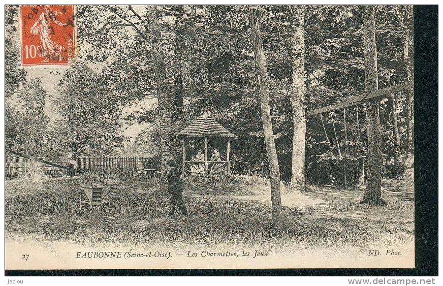 EAUBONNE LES CHARMETTES LES JEUX REF  5027 - Ermont-Eaubonne