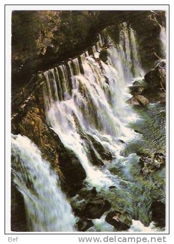 Les Alpes Du Dauphiné : Les Gorges De La Bourne , Cascades à Pont-en-Royans (Isère) ; B/TB - Pont-en-Royans