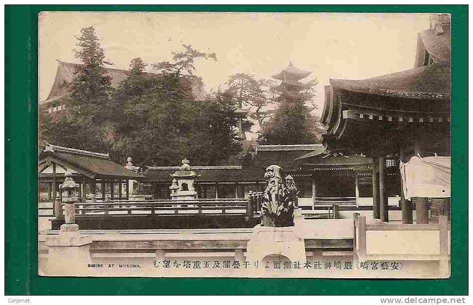 JAPAN - 1913 KOBE To IOWA VF CIRCULATED POSTCARD - SHRINE At MIYAJIMA - Kobe