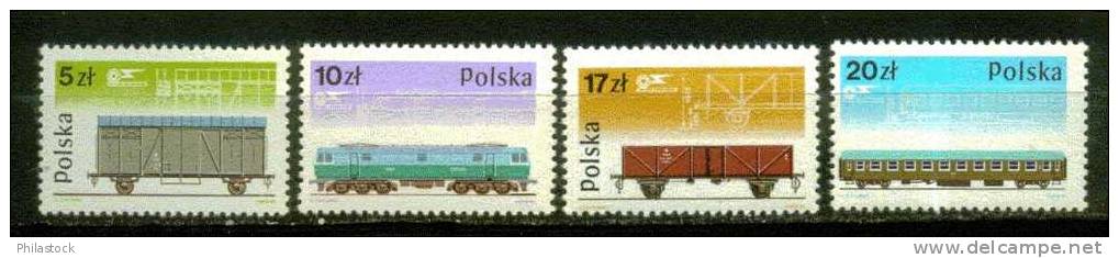 POLOGNE N° 2805 A 2808 ** - Ungebraucht