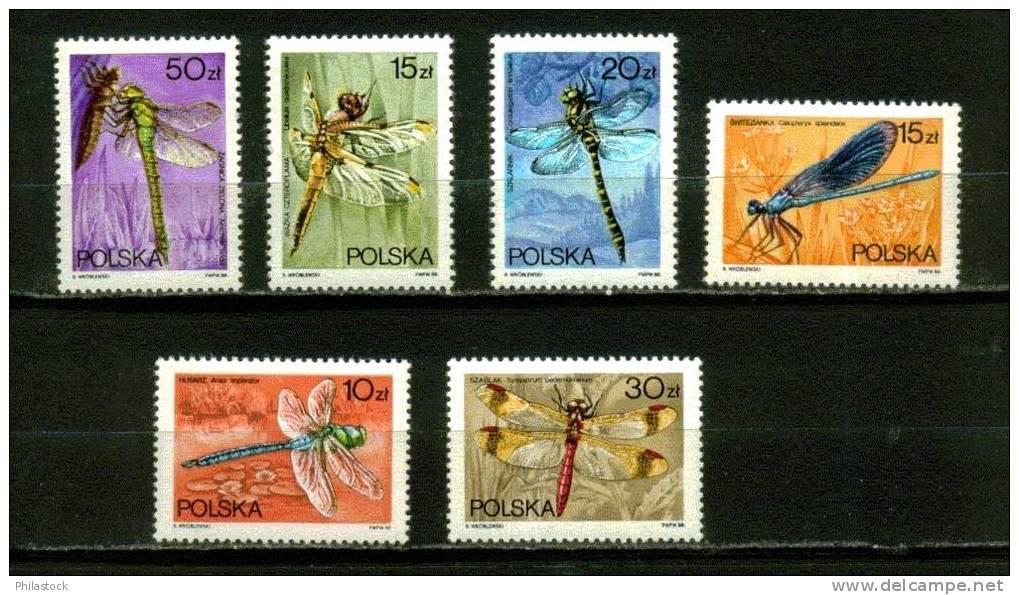 POLOGNE N° 2941 A 2946 ** - Ungebraucht