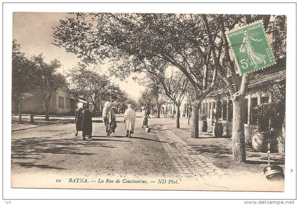 ALGERIE   BATNA   La Rue De Constantine - Batna
