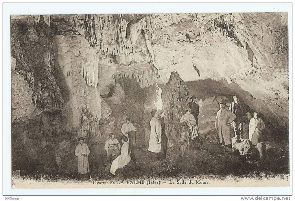 38 Dép.- Grottes De La Balme (Isère) - La Salle Du Moine. - La Balme-les-Grottes