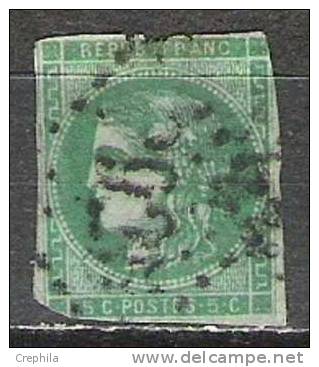 France - 1870 - Y&T 42B - Oblit. - 1870 Bordeaux Printing