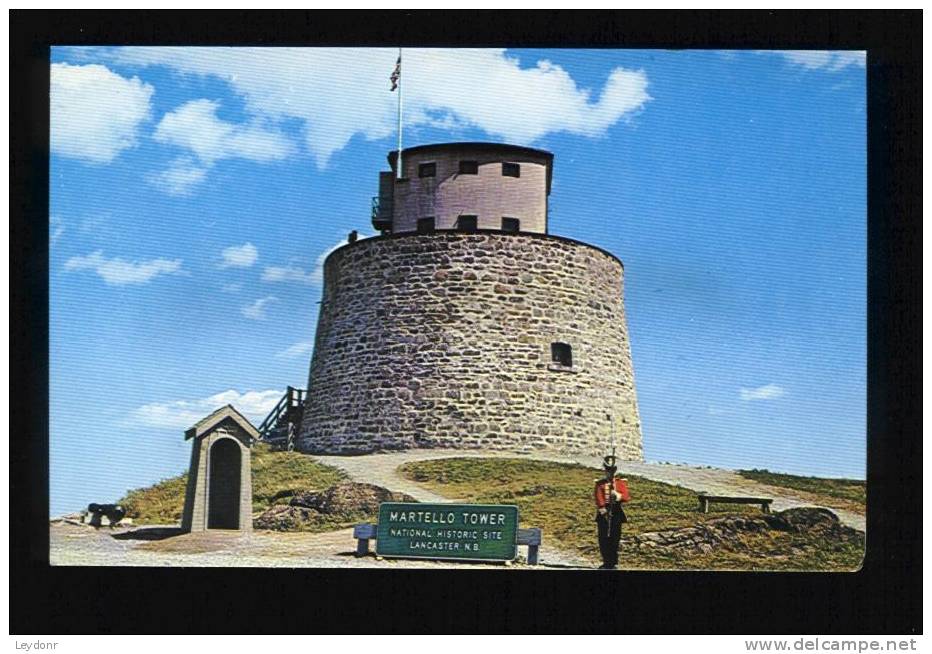 Martello Tower, Lancaster, New Brunswick, Canada - Built In 1812 On Lancaster Heights - Sonstige & Ohne Zuordnung