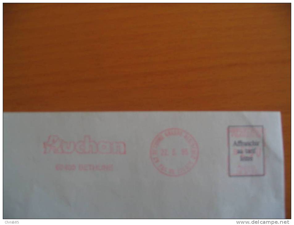 OBLITERATION OISEAU FRANCE EMA 1993 - Mechanical Postmarks (Advertisement)