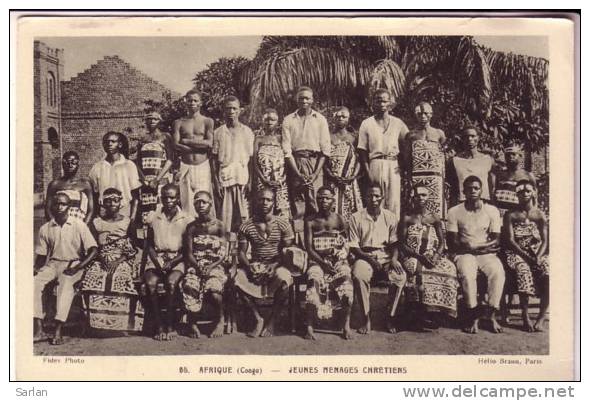 CONGO , Jeunes Menages Chretiens - Autres & Non Classés