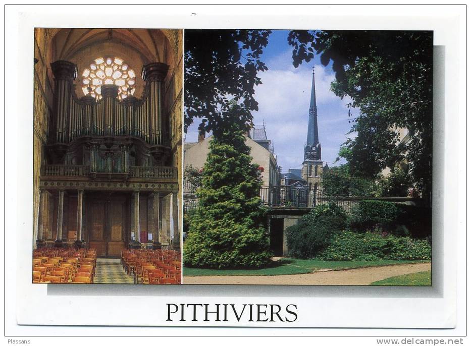 Pithiviers ( Loiret) L'église : Les Orgues. ORGUE - Pithiviers