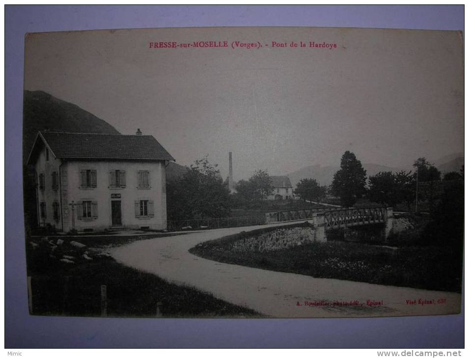 FRESSE SUR MOSELLE    88160    Pont De La Hardoye - Fresse Sur Moselle