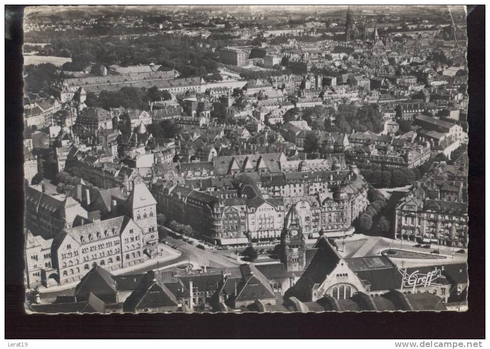 57..METZ...VUE AERIENNE...........CPSM.......ECRITE..‹(•¿•)› - Saint-Avold