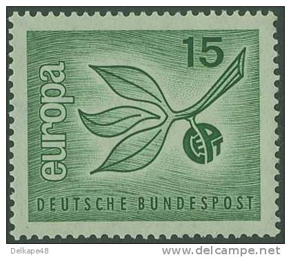 Deutschland Germany 1965 Mi 483 /4 YT 350 /1 Sc 934 / * "Sprig" Emblem Europa CEPT / Zweig Mit Aus Den Buchstaben „CEPT“ - 1965