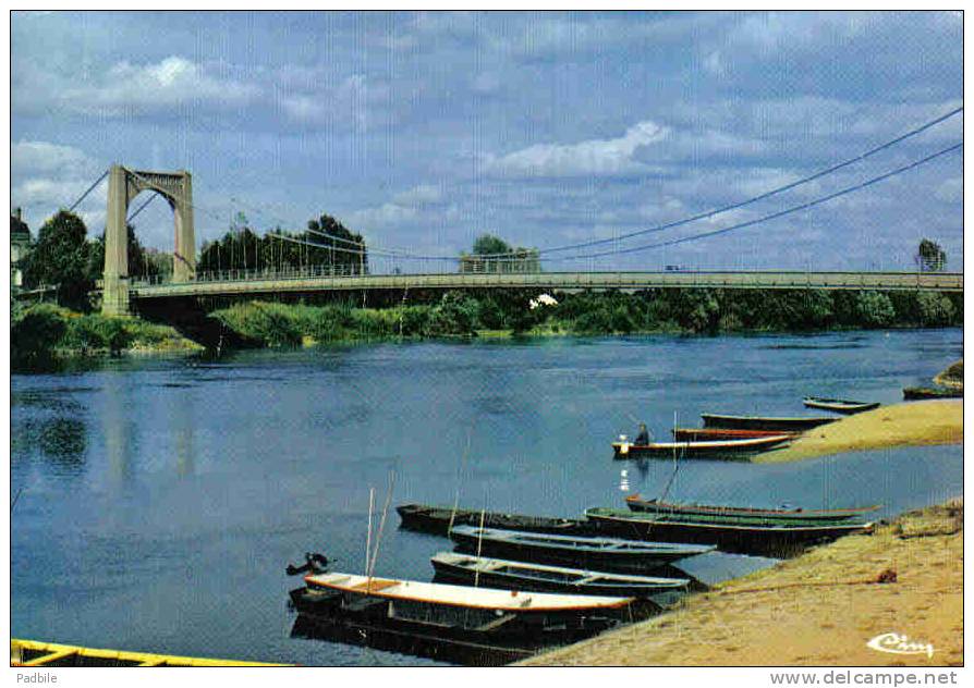 Carte Postale 49. Chalonnes-sur-Loire  Le Pont Sur La Loire Trés  Beau Plan - Chalonnes Sur Loire