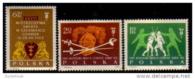 POLAND   Scott: # 1146-51**  VF MINT NH - Unused Stamps