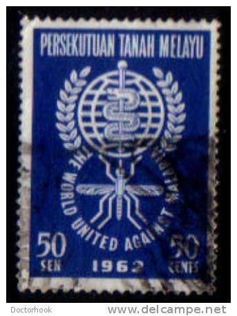 MALAYA    Scott: # 104  F-VF USED - Federation Of Malaya