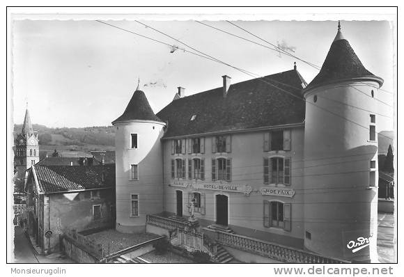 38 )FL) ST GEOIRE EN VALDAINE, L'Hotel De Ville, CPSM 9 X 14, Ed André N° 6536 - Saint-Geoire-en-Valdaine