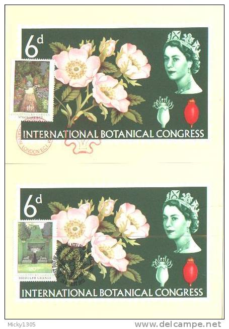 Großbritannien / United Kingdom - Mi-Nr 962/965 Ersttagsstempel / First Day Stamp (b030) ## - Covers & Documents