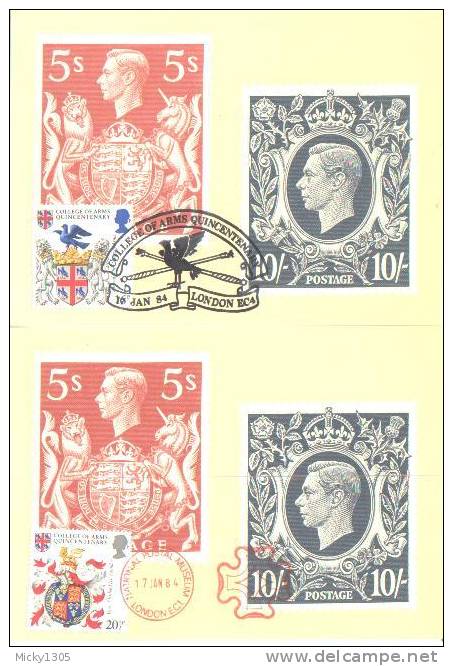 Großbritannien / United Kingdom - Mi-Nr 975/978 Ersttagsstempel / First Day Stamp (b031) ## - Lettres & Documents