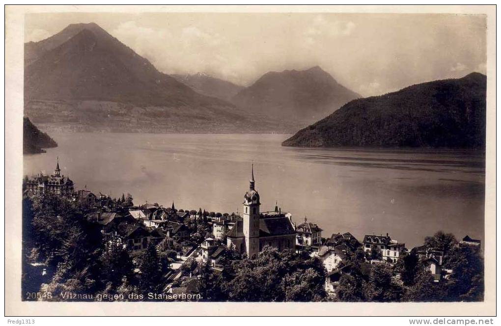 Vitznau - Gegen Das Stanserhorn - Vitznau