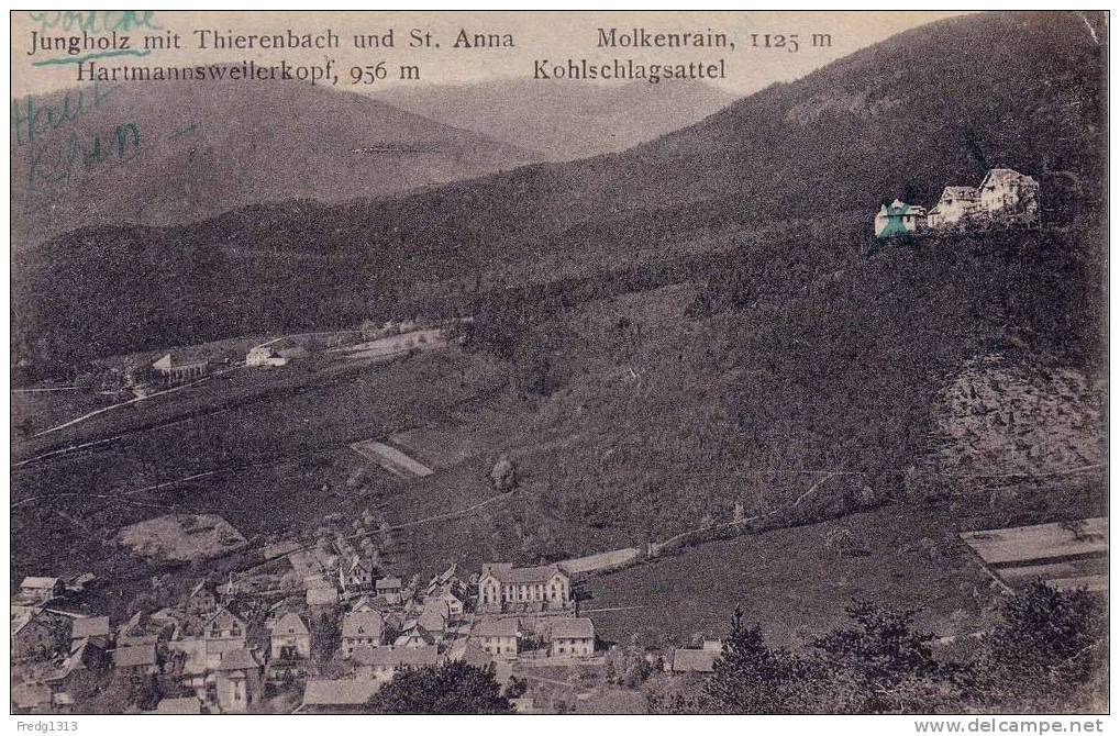 Cernay - Saint Anna - Molkenrain - Hartmannsweilerkopf - Kohlschlagsattel - Cernay