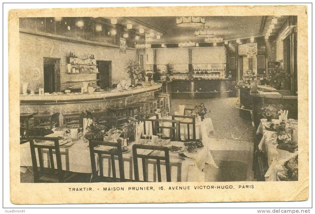 Paris.Traktir.Maison Prunier. - Hotels & Gaststätten