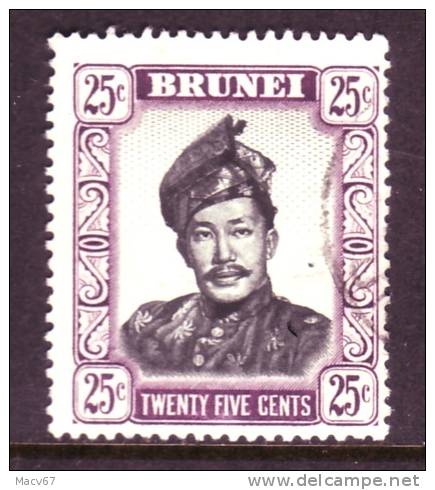 Brunei 92  (o)  1952 Issue Wmk 4 - Brunei (...-1984)
