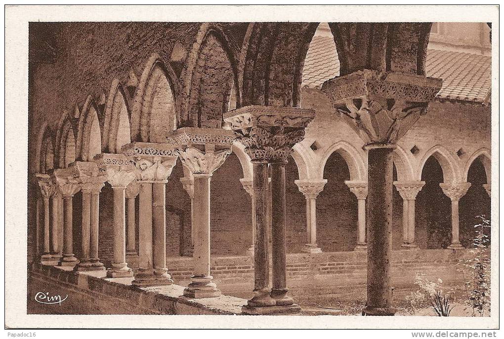 82 - Abbaye De Moissac - Galeries Orientale Et Méridionale Des Cloîtres (XIIe Siècle) - Moissac