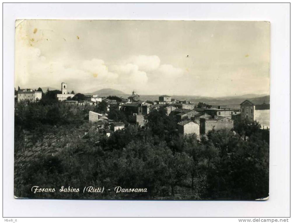 Forano Sabino 1961 - Rieti