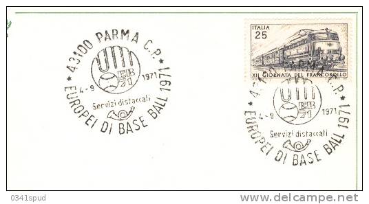 1971 Italia Parma  Baseball - Honkbal