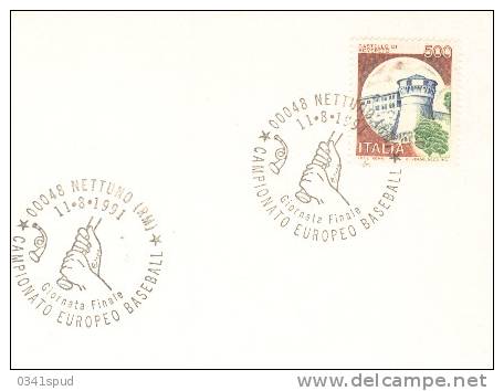 1991 Italia  Nettuno Baseball - Base-Ball