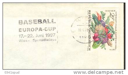 1997 Autriche Baseball  Europa Cup - Baseball