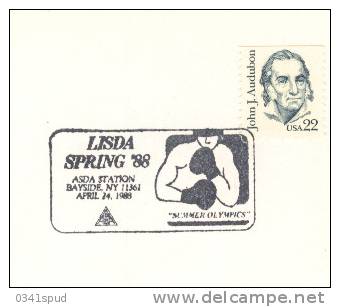 1988 USA   Boxe Boxing Pugilato Sur Carte - Boxing