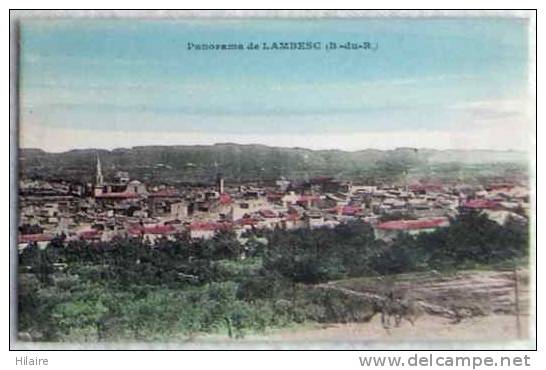 Cpa 13 LAMBESC Panorama - Lambesc
