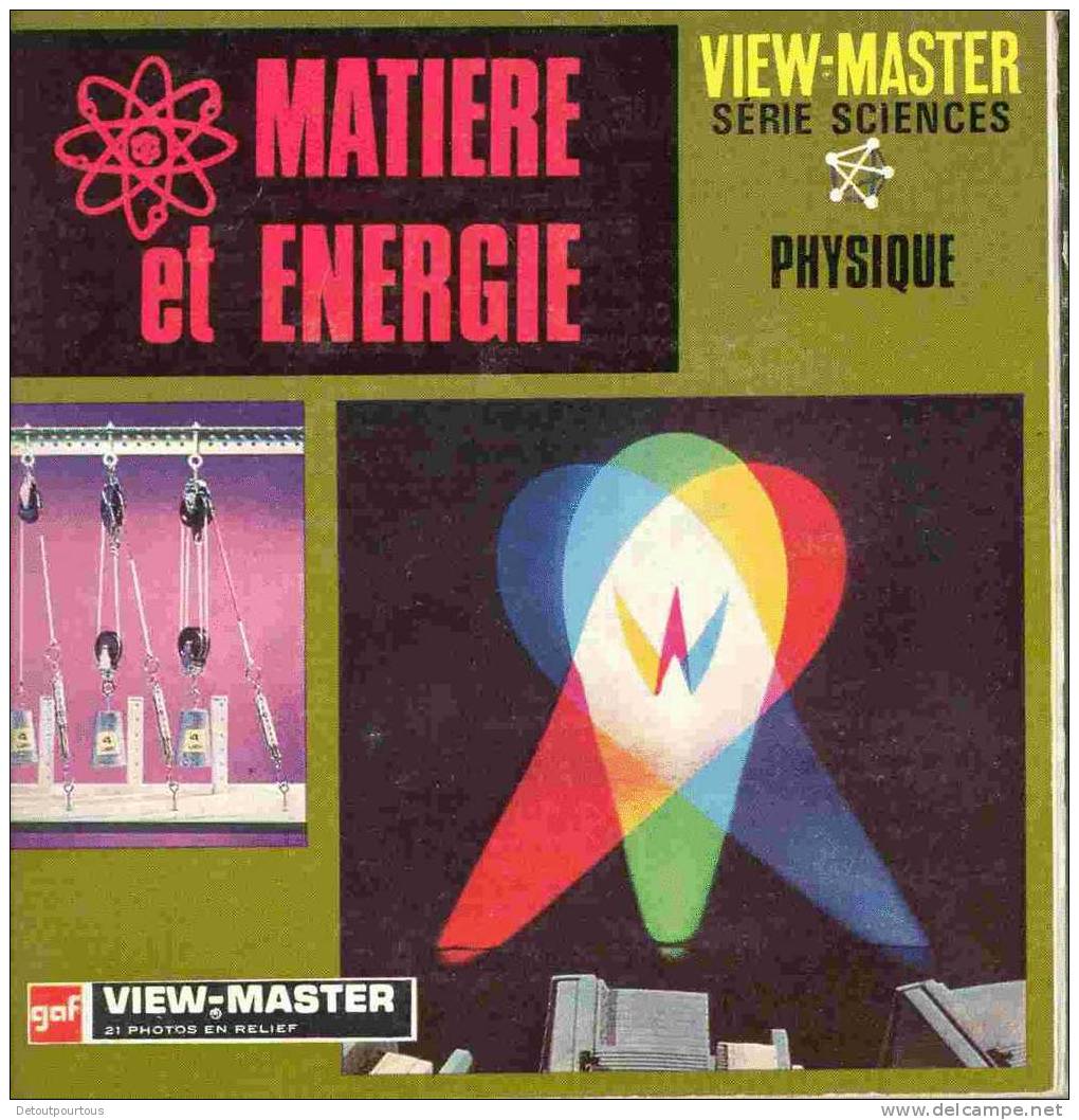 View Master Matière Et énergie Série Sciences : Physique - Stereoscopi