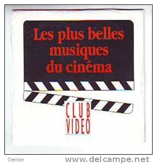 CLUB  VIDEO  LES  PLUS  BELLES  MUSIQUES DU CINEMA  °  CD  PROMOTIONNEL  11 TITRES - Filmmusik