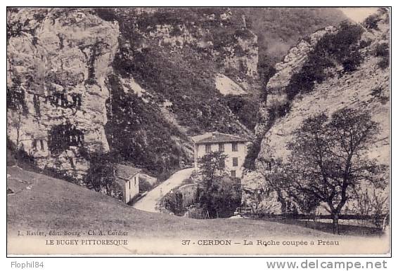 AIN-CERDON-LA ROCHE COUPEE A PREAU - Non Classés