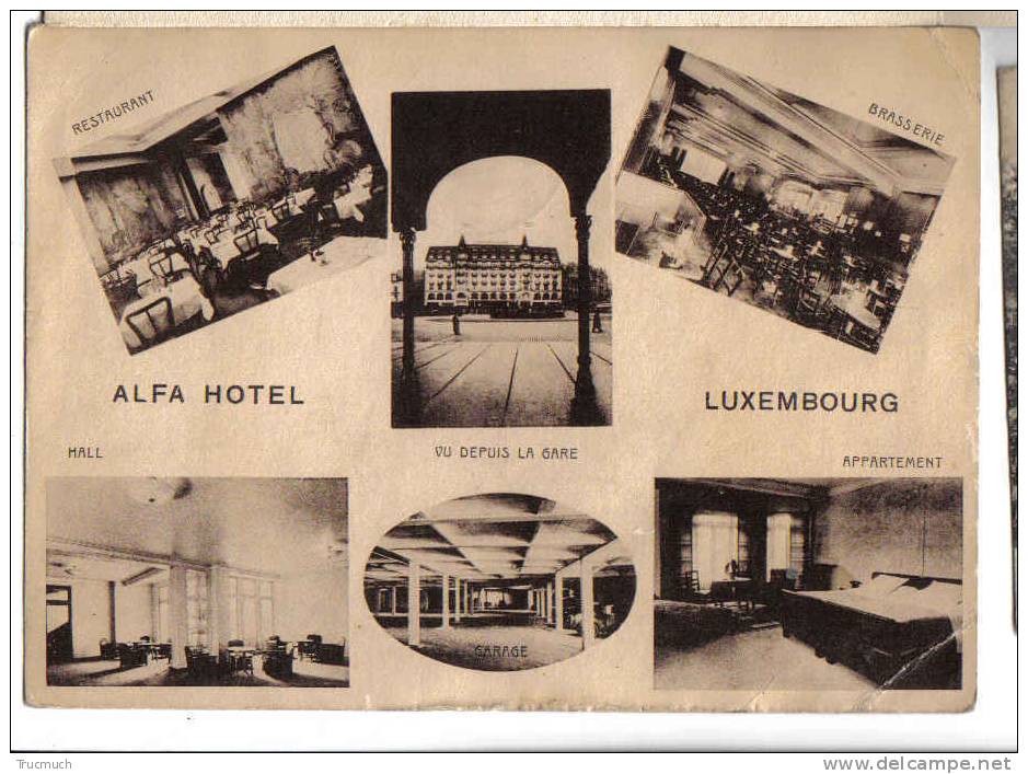 6951 - Alfa Hotel - LUXEMBOURG - Andere & Zonder Classificatie