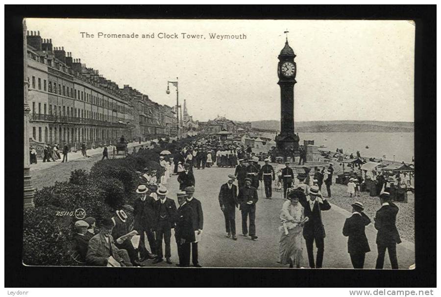 The Promenade And Clock Tower, Weymouth - Great Britain - Weymouth
