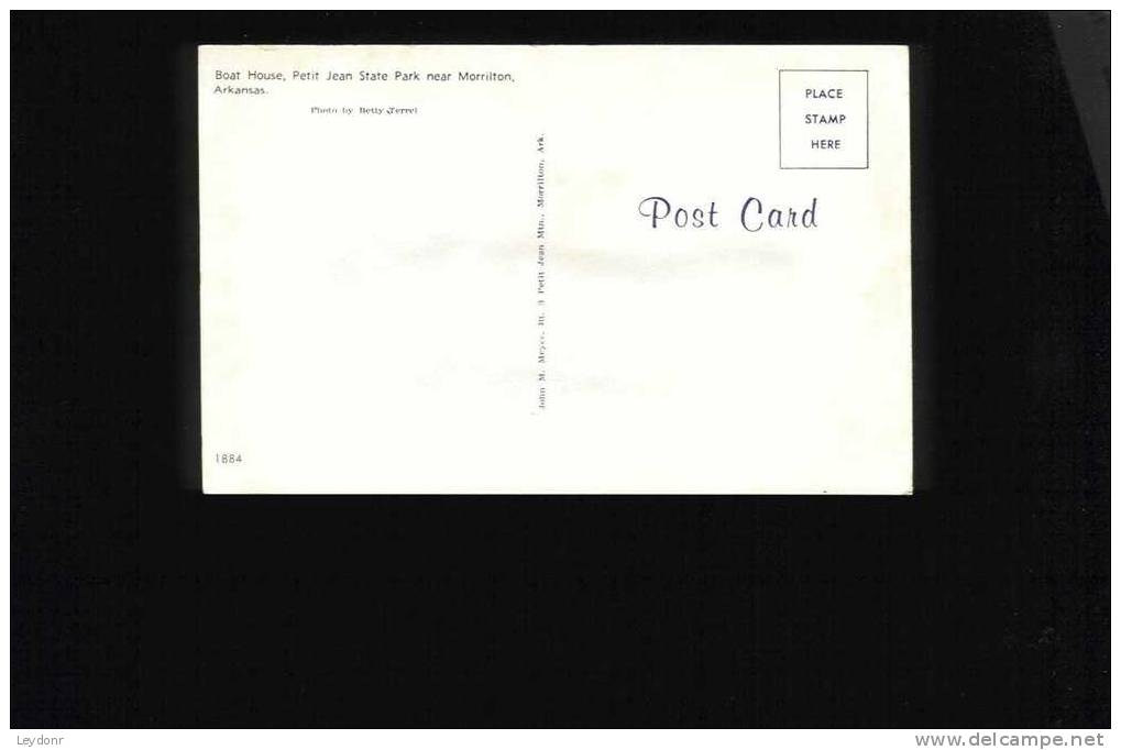 Boat House, Petit Jean State Park Near Morrilton, Arkansas - Otros & Sin Clasificación