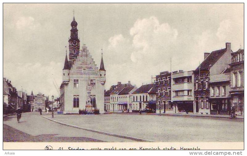 HERENTALS = Steden - Grote Markt Van Een Kempisch Stadje (Nels  N° 41) Vierge - Herentals