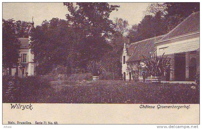 WILRYCK = Château Groenenborgerhof (Nels  Bxl  S.71  N° 63) Vierge - Autres & Non Classés