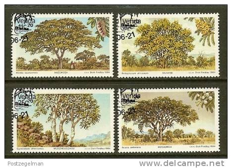 VENDA 1984 CTO Stamp(s) Indigenous Trees 95-98 - Trees