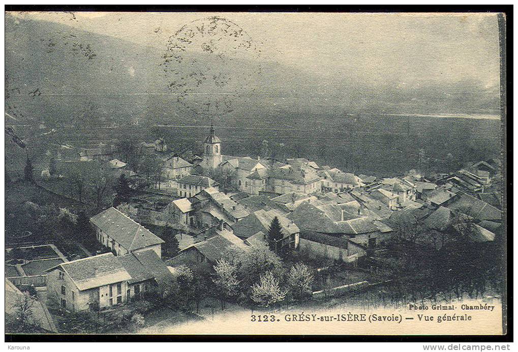 73 - GRESY-SUR-ISERE - Vue Générale - 1925 - Gresy Sur Isere