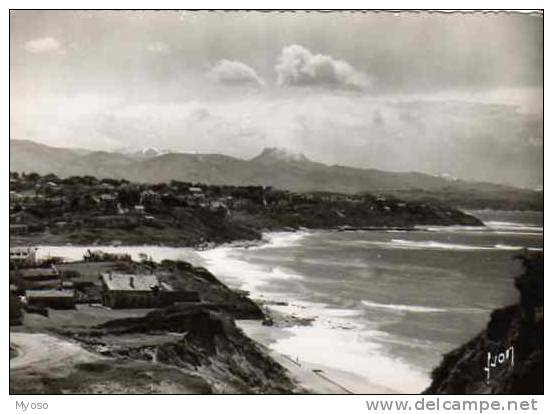 64 BIDART Les Falaises Au Fond Les Trois Couronnes - Bidart