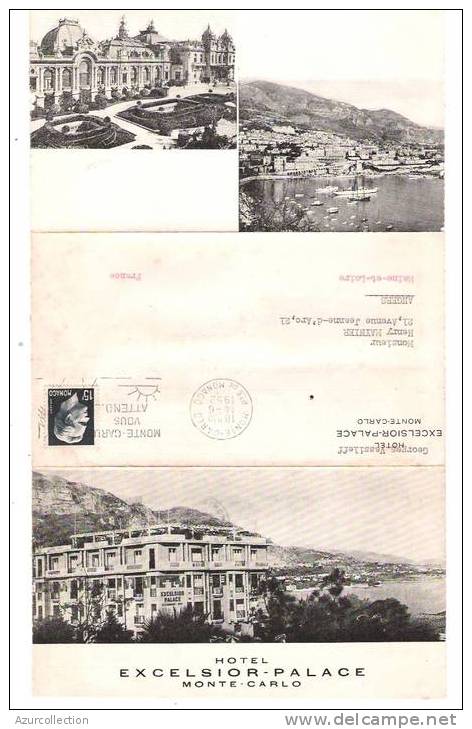 Lettre Pub Hotel Excelsior Palace - Postmarks