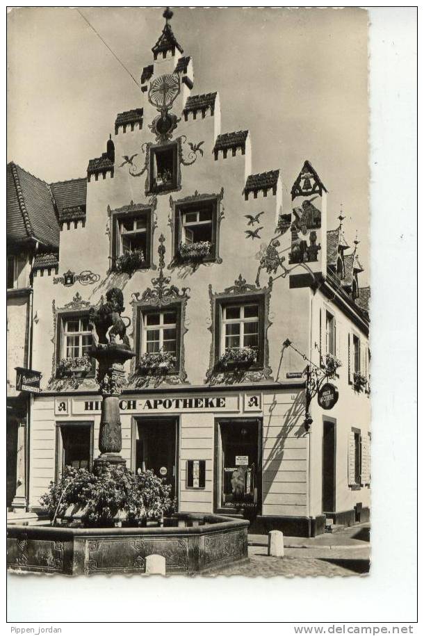 OFFENBOURG  (allemagne)   Pharmacie Du Cerf - Offenburg