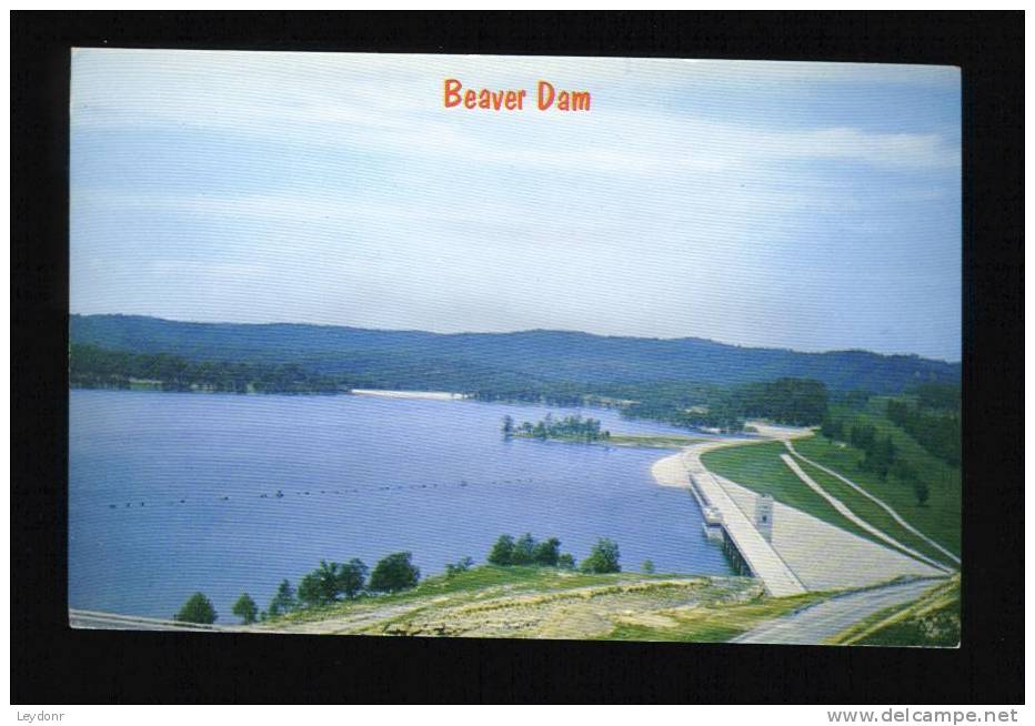 Beaver Dam And Lake Near Eureka Springs, Arkansas - Andere & Zonder Classificatie