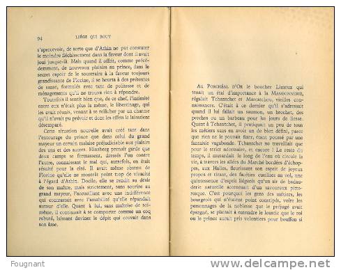 BELGIQUE : 1932:Maurice Des Ombiaux:Liège Qui Bout.Edit.Originale.202 Pages.Bibliothèque Du HERISSON..Paris.Société Fran - Belgian Authors